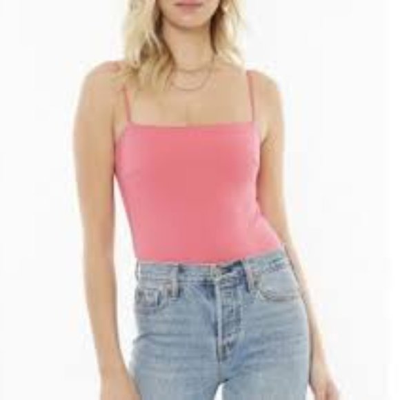 4SI3NNA Alexander neon pink bodysuit size XS  NWT - Picture 1 of 5